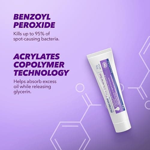 Acnecide Face Gel 5% Benzoyl Peroxide Acne Treatment for Spot Prone Skin 15g thumbnail 4