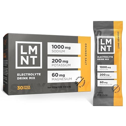 LMNT Zero Sugar Electrolytes - Orange Salt | Drink Mix | 30-Count - Image 1