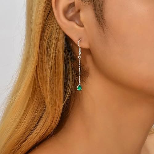 ETAWDE Pack of 20 Dangle Earring Wires for DIY Jewelry Making Adjustable Chain Extender Set for Jewelry Making Extension Chains thumbnail 3