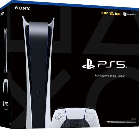 Playstation 5 Digital Edition PS5 Gaming (Disc Free) Console (Renewed) thumbnail 4