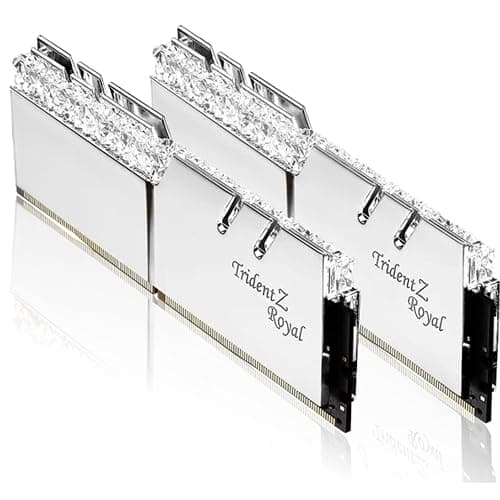 G.SKILL Trident Z Royal DDR4 3600MHz 2x8GB CL18 Plata thumbnail 3