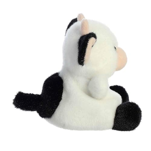 Aurora® Adorable Palm Pals™ Sweetie Cow™ Stuffed Animal - Pocket-Sized Play - Collectable Fun - White 5 Inches thumbnail 3