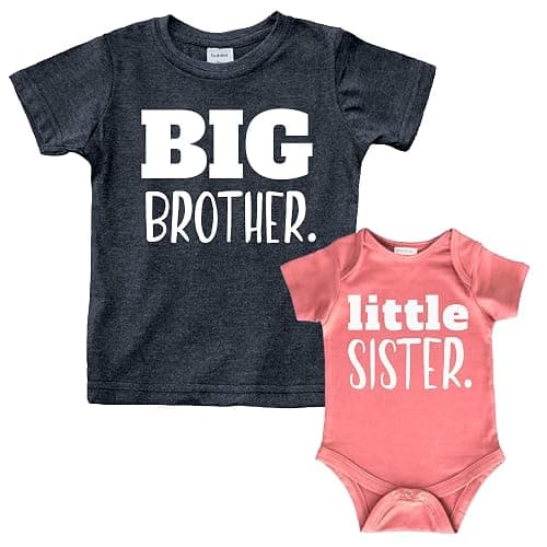 Unordinary Toddler Big Brother Little Sister Outfits brother sister Sibling Matching Baby Newborn Girl Set - Image 1