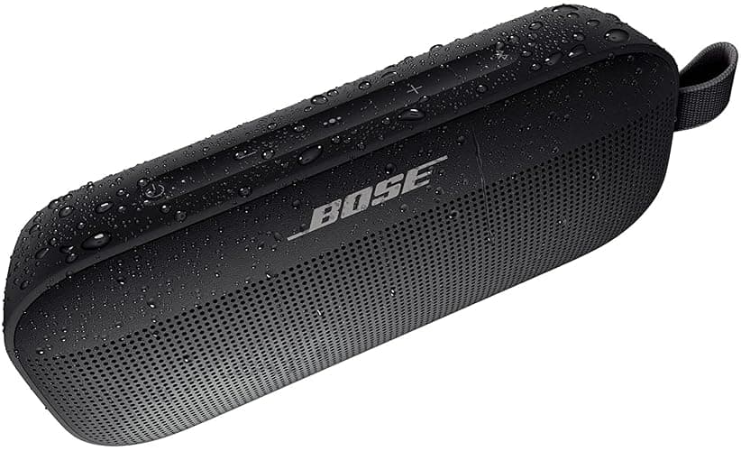 Bose SoundLink Flex Bluetooth Portable Speaker, Wireless Waterproof Speaker for Outdoor Travel - Black (Renewed) thumbnail 4