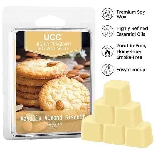 UCC Premium Wax Melts, Fall Variety Fragrance Melts, Scented Soy Wax Melts Cubes, Natural Plant Based Highly Scented Wax Melts Tarts, 4 Pack thumbnail 2