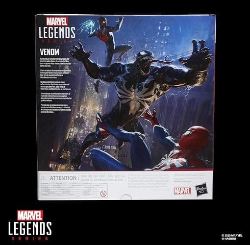 Marvel Legends Series Gamerverse Venom Action Figure, Black thumbnail 15