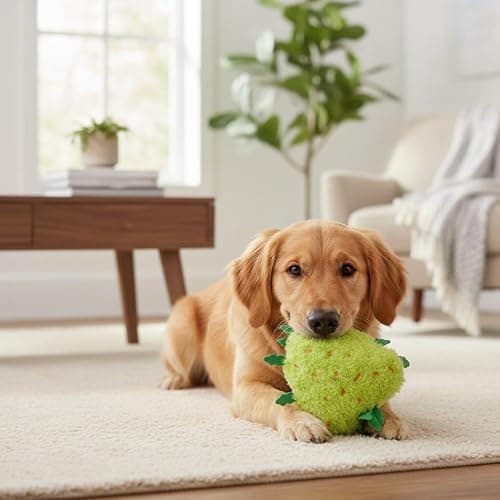 (1 Pack) PAW:20 Bud The Weed Nug plush dog toy w squeaker  thumbnail 9