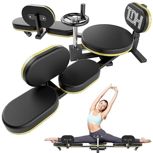 TDH Leg Stretcher Machine, 0-200° Adjustable Split Machine for Ballet, Dance,Yoga, Flexibility Stretching Equipment to Relieving Leg Muscle & Hamstring Tightness, Home Gym Use thumbnail 9