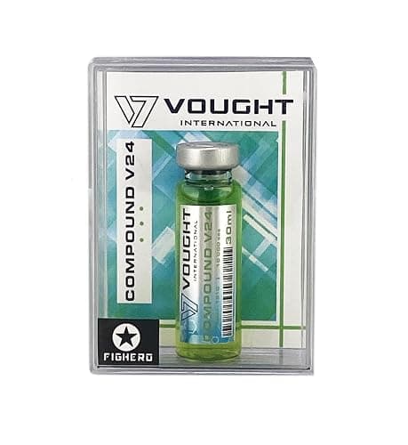 FIGHERO The Boys Compound V24 Serum Vial Bottle with Display Collectable Box Prop, FHV1004 - Image 1