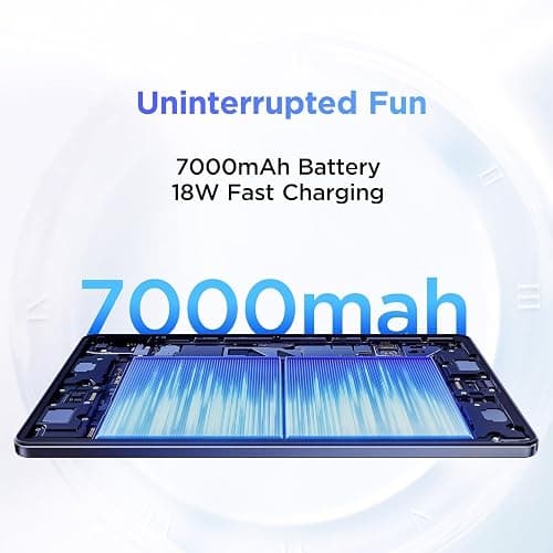 UGEE Pad Drawing Tablet No Computer Needed,Android 14 tablet drawing Stand for 7000mAh+18W Battery,6GB+128GB Fun Drawing Pad 2K Ultra HD Large Screen with Full-Laminated Screen,Standalone Tablet 10.36 thumbnail 3