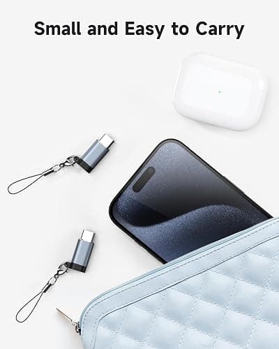 LERTOSEN Lightning to USB C Adapter 4 Pack, Fast Charging & Data Sync for iPhone 15/16/17 Pro/Pro Max, Charger Adapter Accessory (Not for Audio/OTG) thumbnail 6