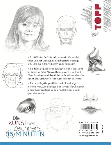 Die Kunst des Zeichnens 15 Minuten - Gesichter.: Mit gezieltem Training in 15 Minuten zum Zeichenprofi thumbnail 2