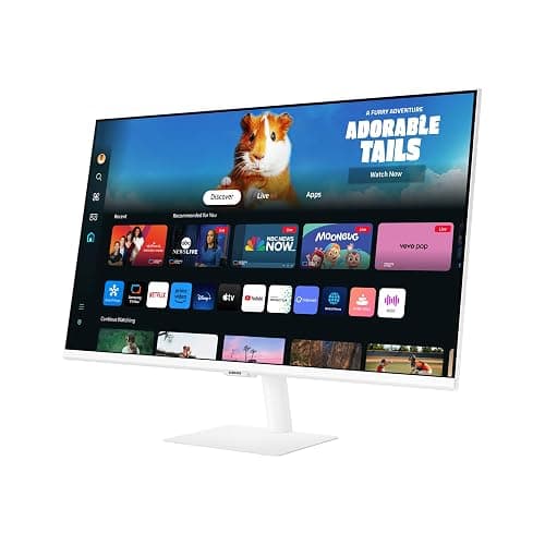 SAMSUNG 32-Inch M5 (M50D) Series FHD Smart Monitor with Streaming TV, Speakers, HDR10, Gaming Hub, Multiple Ports, Workout Tracker, Vision Accessibility Tools, LS32DM501ENXZA, 2024 thumbnail 10