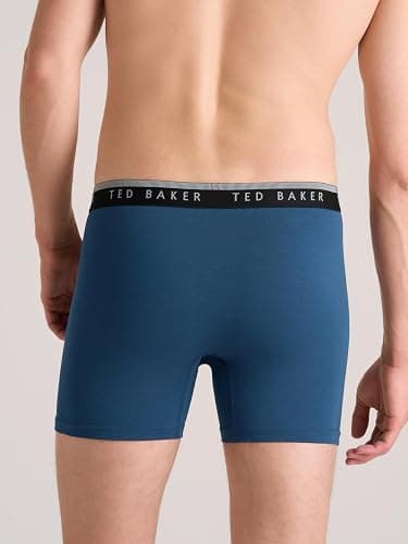 Ted Baker Men's 4 Pack Cotton Stretch Boxer Briefs Boxer Briefs thumbnail 3