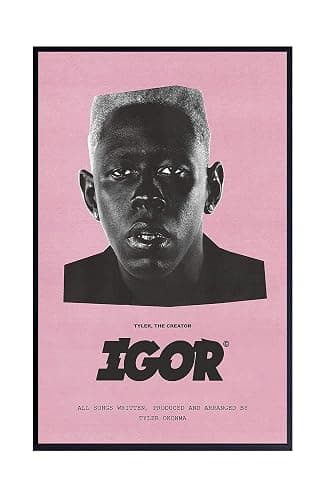 Christ-EZ IGOR - Hip-Hop/Rap Album Cover POSTER Cool Wall Decor Art Print posters for room aesthetic - Matte Poster Frameless Gift 11 x 17 inch(28cm x 43cm) - Image 1