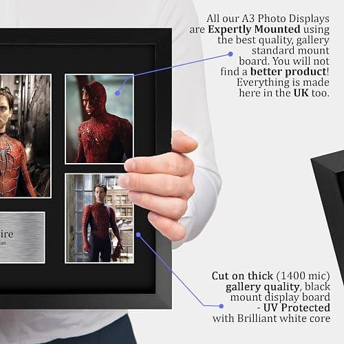 HWC Trading Tobey Maguire Gifts Printed Signed Autograph Picture Display for Movie Memorabilia Fans - 16" x 12" Framed thumbnail 4