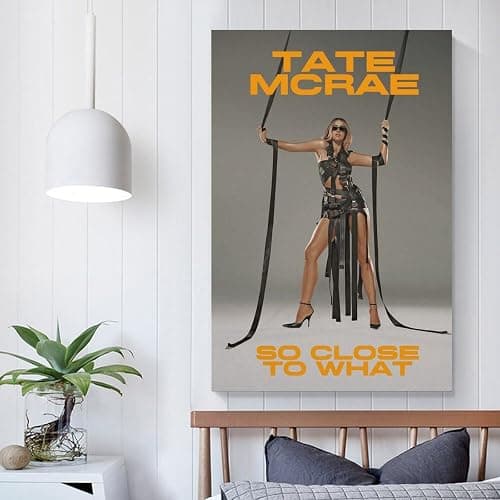 Tate McRae So Close To What 3 Posters & Prints on Canvas Wall Art Poster for Room Decor Unframe:12x18inch(30x45cm) thumbnail 4