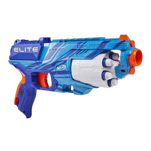 Nerf Elite Disruptor Blaster Reflex, Slam Fire, Blue (Amazon Exclusive) - Image 1