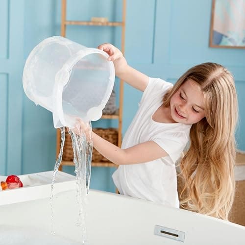 Disney Store Girl's Bath Set (Little Mermaid) - Kids Bath Accessories with Beloved Disney Characters - Colorful and Fun Bath Time Essentials for Kids - Suitable for All Ages - Little Mermaid thumbnail 6