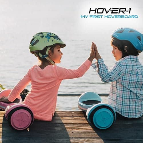 Hover-1 My First Self Balancing Scooter for Kids with 5 mph Max Speed, Dual 150W Motors, 6.3” Tires, 3 Miles Max Range, and LED Headlights thumbnail 4