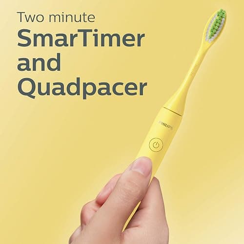 Philips Sonicare Battery Toothbrush, Mango Yellow, HY1100/02 thumbnail 4