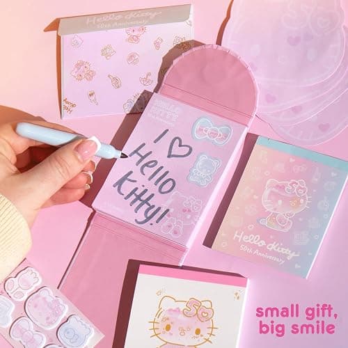 Horizon Group USA Hello Kitty 50th Anniversary Mini Collectible Stationery Set thumbnail 3