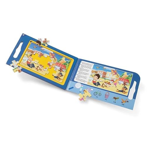 Melissa & Doug PAW Patrol Take-Along Magnetic Jigsaw Puzzles (2 15-Piece Puzzles) - FSC Certified thumbnail 4