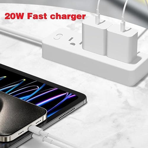 Cargador Tipo C Samsung Galaxy Z Fold 7 Charger 20W USBC Block USB C to USB C Fast Charging Cord 6ft Cable Z Flip 7 Charger Compatible Samsung Galaxy Z Fold 7/6/5/4/3/2; Z Flip 7/7 FE/6/5/4/3 5G White thumbnail 7
