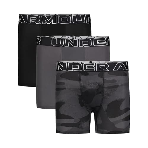 Under Armour boys Performance Boxer Briefs, Lightweight & Smooth Stretch Fit - Image 1