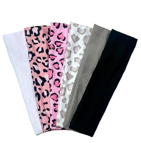TERSE Leopard Headbands for Women Trendy Women Hair Accessories: Cute Cheetah Head Bands for Women's Hair, Fashion Hairbands 6PCS - Image 1