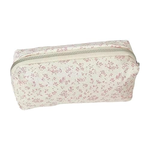 Bow Pencil Case Practical Pencil Bag, Strawberry Flower, Mass Beauty - Image 1