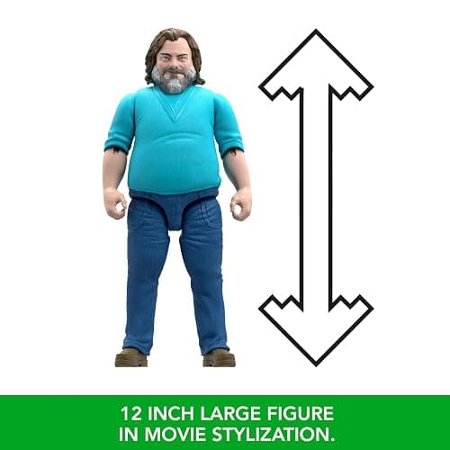Mattel Minecraft Large-Scale Action Figure, 12-inch Posable Steve Toy Collectible Inspired by A Minecraft Movie thumbnail 3