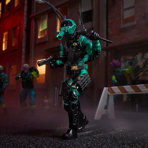 G.I. Joe Classified Series #187, Night-Viper, Collectible 6 Inch Action Figure with 7 Accessories | G.I. Joe Classified 6 Inch Action Figure Wave 24 - Night-Viper #187 thumbnail 6