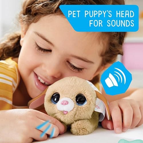 furReal Newborns Puppy Interactive Pet, Small Plush Puppy with Sounds and Motion, Holiday Stocking Stuffers, Gifts, Presents, Kids Toys for Ages 4 Up by Just Play thumbnail 5