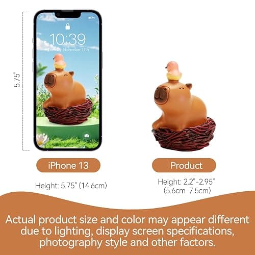 LUCKJOY Capybara Series Blind Box Figures, Cute Capybara Mystery Bag Random Design Action Figures Collectible Toys Home Decorations, Holiday Birthday Gifts, Single Box thumbnail 3