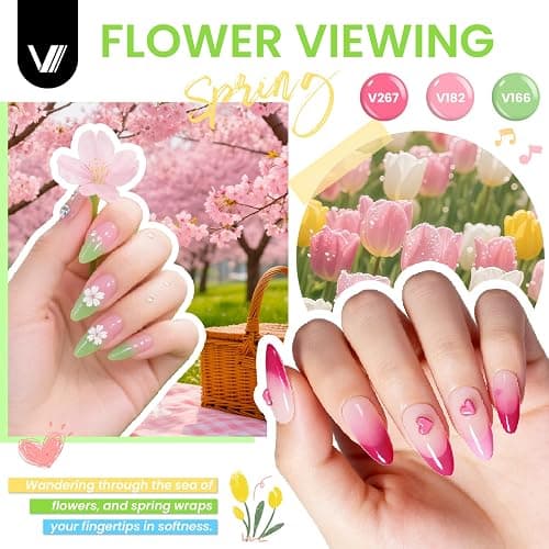 VANREESA Gel Nail Polish Set, 45+5 PCS Classic White Black Red Glitter Pink Blue Gel Polish Set with Base Top Coat Suitable for All Seasons Soak Off Nail Varnish Kit Nail Salon Set Gifts for Women thumbnail 3