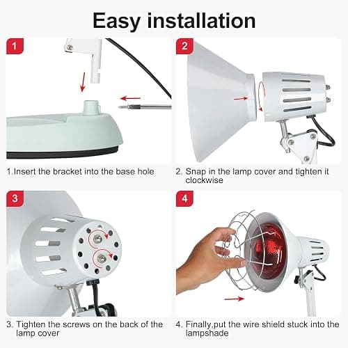 Cozion 150W Infrared Heat warm Lamp thumbnail 5