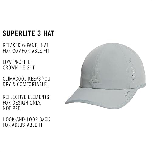 adidas Women's Superlite Hat – Lightweight Moisture-Wicking Cap for Workout and Training thumbnail 2