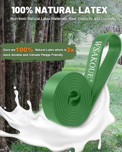 Pull Up Bands, Resistance Bands, Pull Up Assistance Bands Set for Men & Women, Exercise Workout Bands for Working Out, Body Stretching, Physical Therapy, Muscle Training thumbnail 3