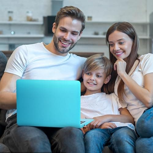 G-Anica Laptop Computer(10.1 inch), Quad Core Powered by Android 12.0, Netbook Computer with WiFi, Webcam and Bluetooth, Mini Laptop with Bag, Mouse, and Mouse Pad for Kids and Adults（Blue） thumbnail 5