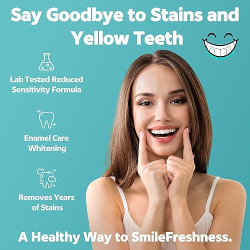 SmileFreshness Teeth Whitening Strips, 14-Day Treatments Clinically Proven for Visible & Affordable Teeth Whitening, Enamel Care Whitening, Reduced Sensitivity Formula, Coconut. thumbnail 2