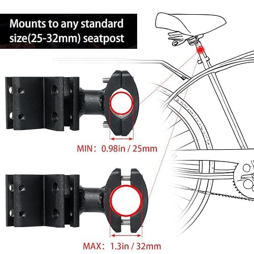 Surfboard Bike Rack,Bicycle Surfing Carrier Mount,Moped and Bike Surf Rack thumbnail 4