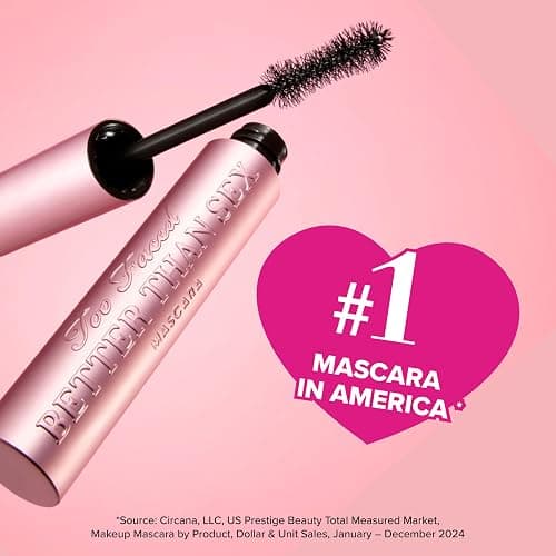 Too Faced Better Than Sex Volumizing Mascara | Dramatic Volume + Length | Cruelty Free thumbnail 6