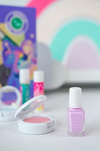 Luna Star Naturals Klee Kids Deluxe Play Makeup Kit. Gentle and Non-Toxic. Made in USA. (Unicorn Cloud Fairy) thumbnail 9