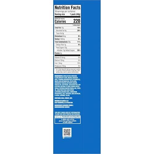 CHIPS AHOY! Original Chocolate Chip Cookies, 40 Snack Packs (4 Cookies Per Pack, 4 Boxes) thumbnail 3