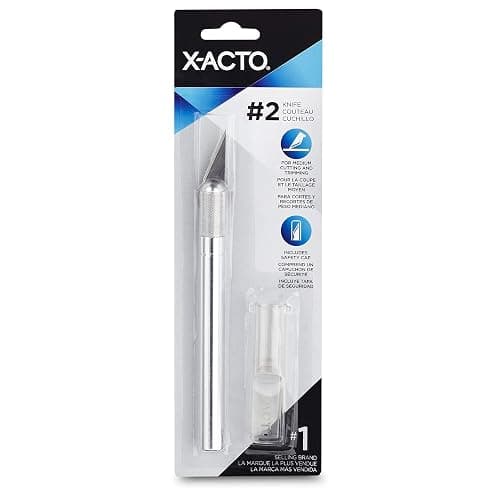 X-ACTO #2 Knife with Safety Cap, Sharp, Durable, Precision Knife, 1 Count - for Medium Cutting and Trimming thumbnail 4