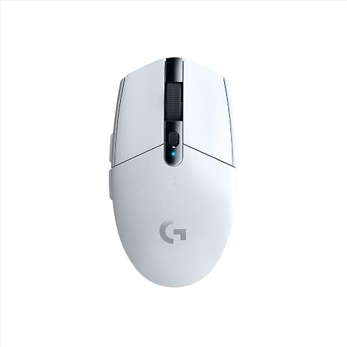 Logitech G G305 LIGHTSPEED kabellose Gaming-Maus mit HERO 12K DPI Sensor, Wireless Verbindung, 6 programmierbare Tasten, 250 Stunden Akkulaufzeit, Leichtgewicht, PC/Mac - Weiß - Image 1