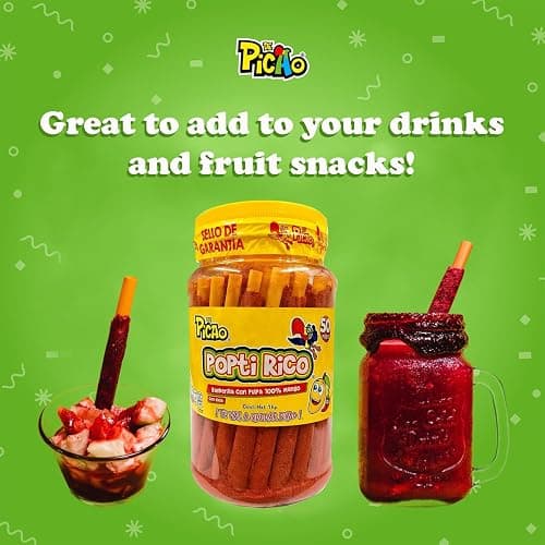 PiCAo Spicy Mango Mexican Candy Sticks, 1kg. thumbnail 2