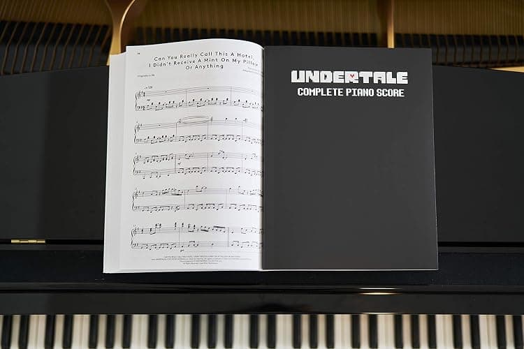 Undertale Complete Piano Score - Sheet Music from the game [Perfect Paperback] Toby Fox and David Peacock thumbnail 4