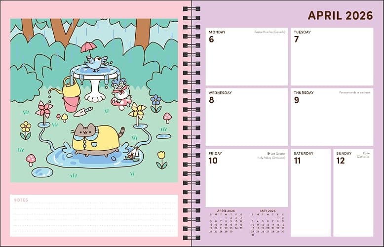 Pusheen 16-Month 2025-2026 Weekly/Monthly Planner Calendar: You Look Great thumbnail 8